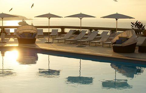Pool sunset Pool sunset