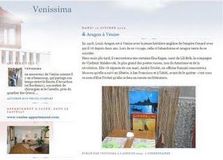 Un nouveau blog sur Venise, VENISSIMA