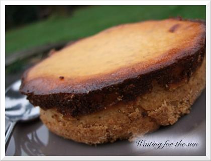 ≈ TARTELETTES SUCRÉES POTIRON ET GINGEMBRE FRAIS FACON CHEESECAKE, PÂTE SABLÉE AUX NOISETTES ≈