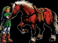 Link&Epona(Ocarina of Time)