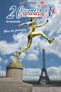 Affiche 20km Paris 32ème édition / 10/10/10 Affiche 20km Paris 32ème édition / 10/10/10