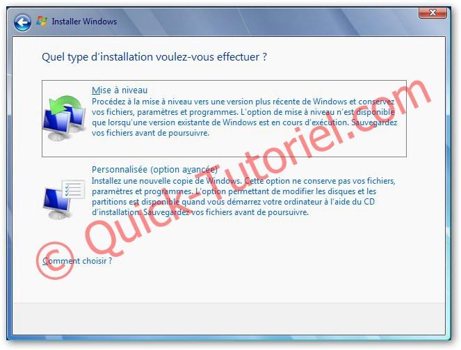 deuxième windows 7 installation