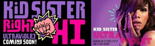 Kid Sister, Right Hand Hi (audio / free download)