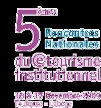 Rencontres Nationales du e-Tourisme Institutionnel