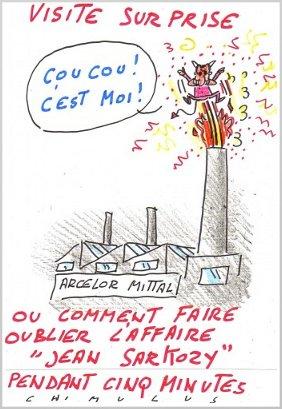 Jean Sarkozy Epad - Nicolas Sarkozy Gandrange
