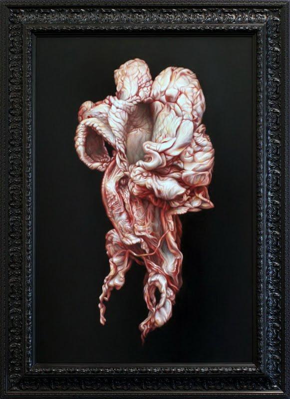 Victoria Reynolds Meat Paintings