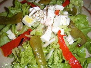 SALADE DE POIVRONS MARINES A LA FETA DSCF2247