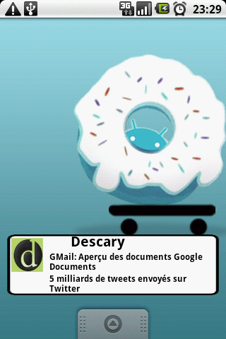 01 01 Android: un widget Descary.com