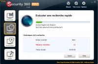 IObit Security 360 : Scan en cours