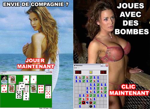 parodie pub cul