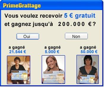 5 € gratuit