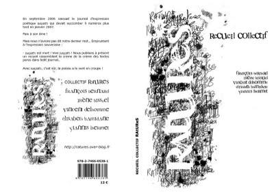 RECUEIL COLLECTIF RATURES // VERSION 2.0 RECUEIL COLLECTIF RATURES // VERSION 2.0