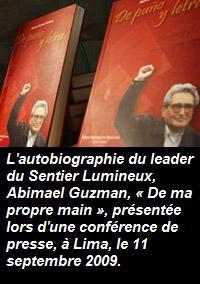 Pérou : le Sentier Lumineux serait de retour Pérou : le Sentier Lumineux serait de retour