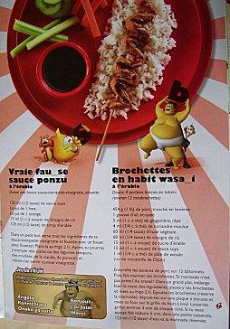 Vrai fau..se sauce ponzu + Brochettes en habit wasa.... Vrai fau..se sauce ponzu + Brochettes en habit wasa....