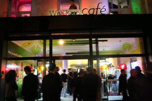 Inauguration du Windows Café à Paris Inauguration du Windows Café à Paris