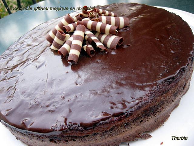 L'incroyable gâteau magique au chocolat