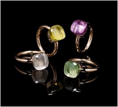 Des gourmandises signées Pomellato bagues Nudo Pomellato.JPG