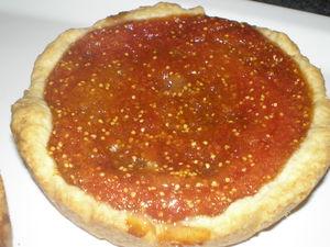 Tartelettes à la compotée de figues et miel P1010040