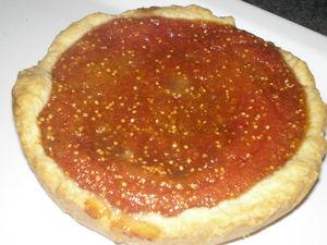 Tartelettes à la compotée de figues et miel P1010036