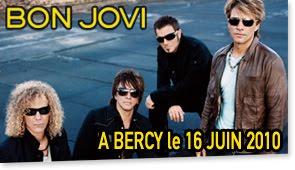 Bon Jovi à Bercy en 2010