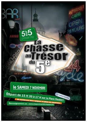 La Chasse au Trésor du 5ème La Chasse au Trésor du 5ème