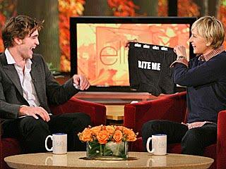 Robert Pattinson au Ellen deGeneres show