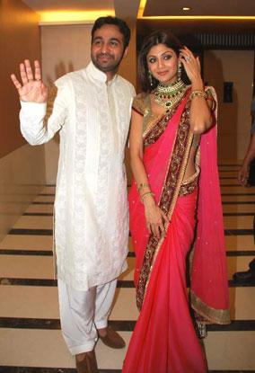 Shilpa Shetty s'est fiancée hier.