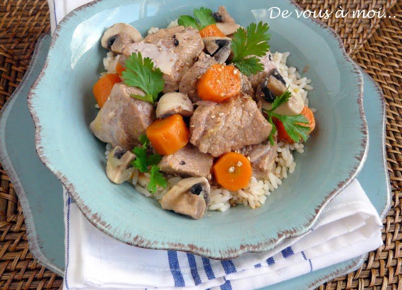 Blanquette de Veau à l'Ancienne