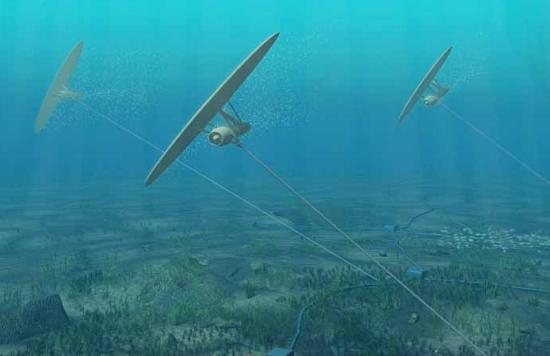 minestor turbine sousmarine Un cerf volant sous marin pour produire de lénergie ...