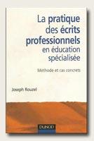 Éducateur, ce métier impossible - livre joseph rouzel écrits professionnels éducation spécialisée