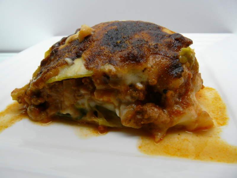 Mardi 6 octobre 2009 : Salade automnale - Lasagne de chou au gorgonzola - Samoussa de pomme