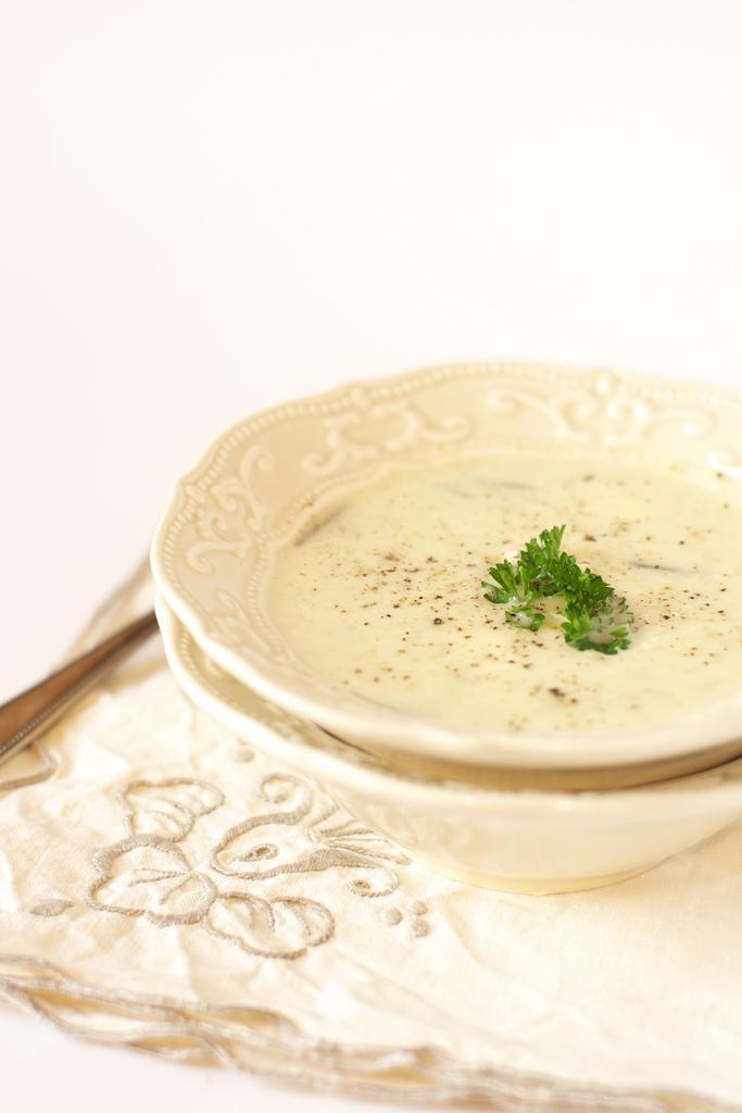 Velouté endives et ricotta
