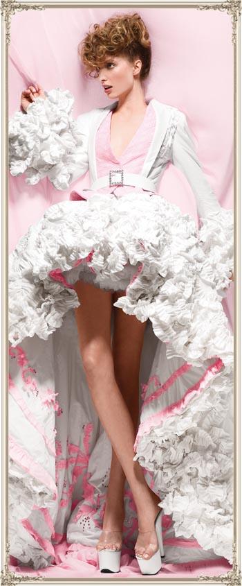 robe papier toilettes