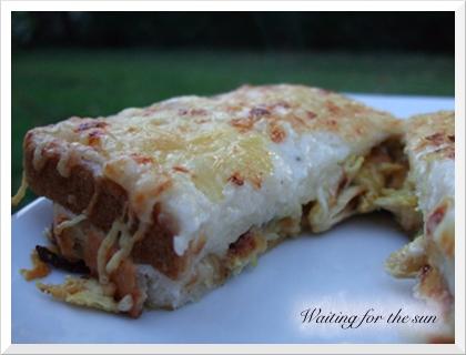 ≈ CROQUE POULET AU CURRY ≈ ≈ CROQUE POULET AU CURRY ≈