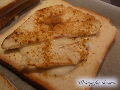 ≈ CROQUE POULET AU CURRY ≈ ≈ CROQUE POULET AU CURRY ≈