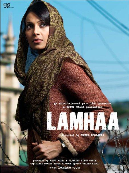 Nouvelles affiches du film Lamhaa (avec Bipasha Basu & Sanjay Dutt).