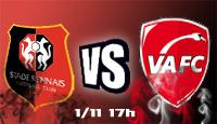 Venez pronostiquer le match Stade Rennais - Valenciennes !