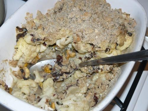chou-fleur en crumble sauce aux moules et à l'algue rouge P1040363.JPG