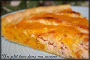 Cliquez pour agrandir : P'tite tarte au potimarron et au saumon P'tite tarte au potimarron et au saumon