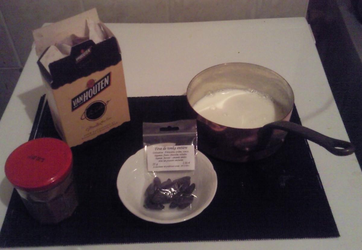 Chocolat chaud à la fève de tonka