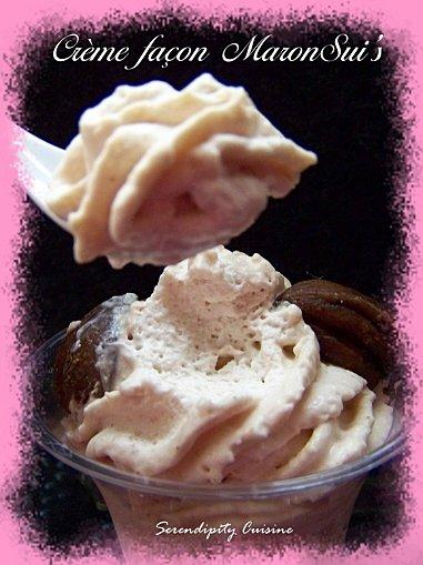 Crème façon MaronSui's Crème façon MaronSui's