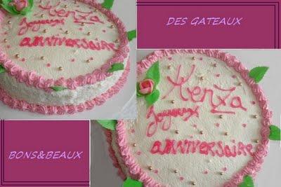 GATEAU TOUT ROSE