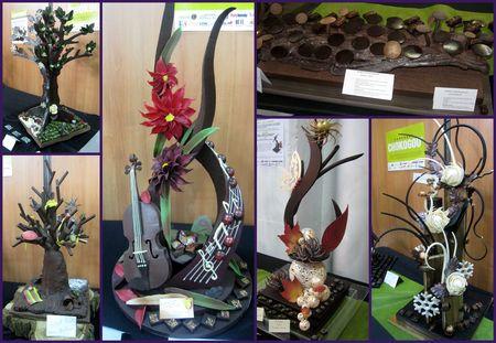 Show cacao sculptures_chocolat