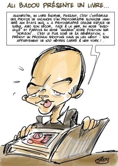 Ali Badou découvre l'école du petit Nicolas Sarkozy