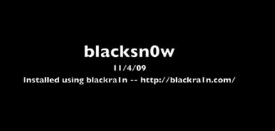 Blacksnow disponible le 4 Novembre ( désimlockage !) : vidéo Blacksnow disponible le 4 Novembre ( désimlockage !) : vidéo