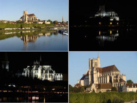 La Cathédrale St-Étienne au p'tit matin... et au p'tit soir ;-)