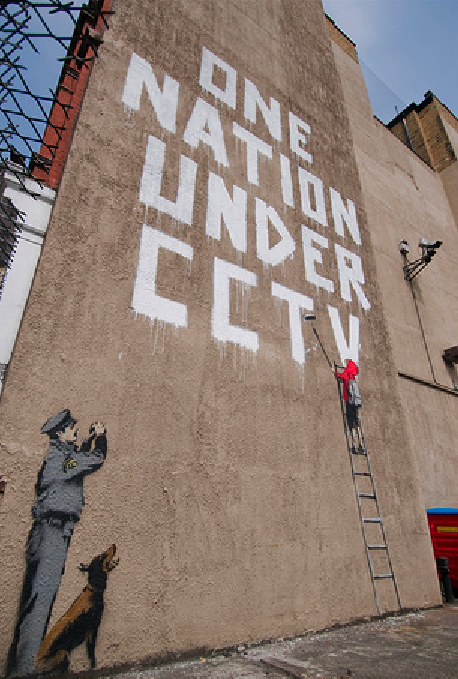 One nation under CCTV - Banksy