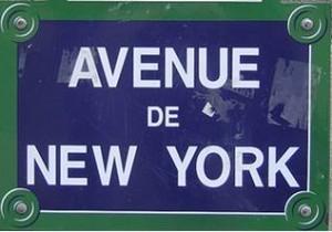 Avenue de New York avec Air France