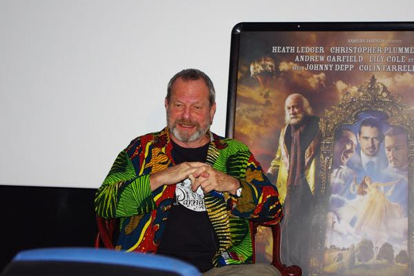Retour sur la rencontre avec Terry Gilliam http://crucq.fr/bj&mat/parnassus/terry4.jpg