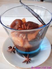 Cliquez pour agrandir : Compote de coings épicée aux fruits secs Compote de coings épicée aux fruits secs